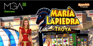 MGA Games presenta Troya, su nueva slot online de la serie Spanish Celebrities