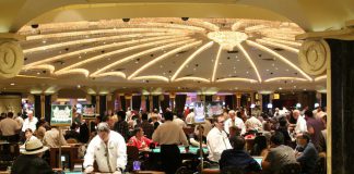 Los ingresos de los casinos chilenos cayeron un 6,5 por ciento en noviembre de 2019