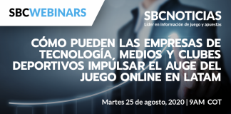 SBC Noticias reunirá a referentes de tecnología, deporte, medios y apuestas en un webinar