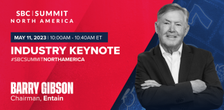 Descubra el viaje al éxito de Entain con su presidente, Barry Gibson, en SBC Summit North America entain