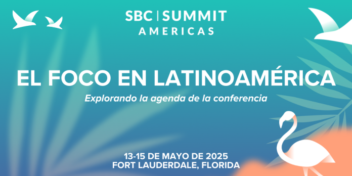Flyer de SBC Summit Americas.