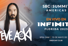 Promoción de Steve Aoki en INFINITY Florida.