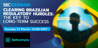 Promoción de SBC Webinars sobre la charla de la regulación en Brasil.