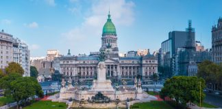 El Congreso Nacional de Argentina.