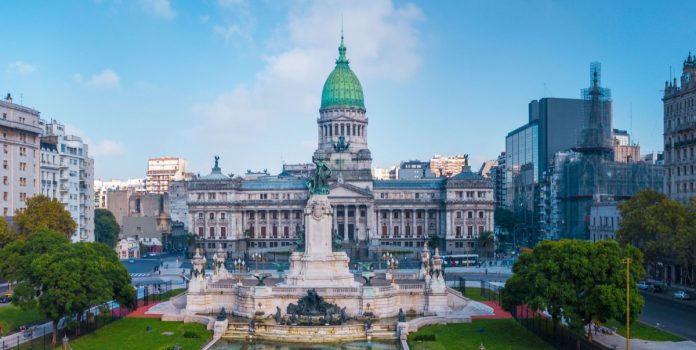 El Congreso Nacional de Argentina.