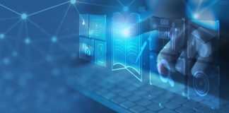 Bruno Cabrelon, ABJR: educación, ética y transparencia en el mercado de apuestas Un dedo toca un libro digital.