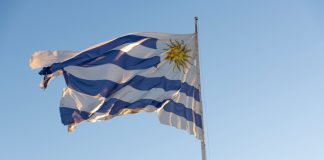 Un senador uruguayo toma la bandera de recuperar el Hotel Casino Carmelo La bandera de Uruguay.