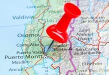 Mapa de Puerto Varas, donde el casino tendrá nuevo operador pronto.