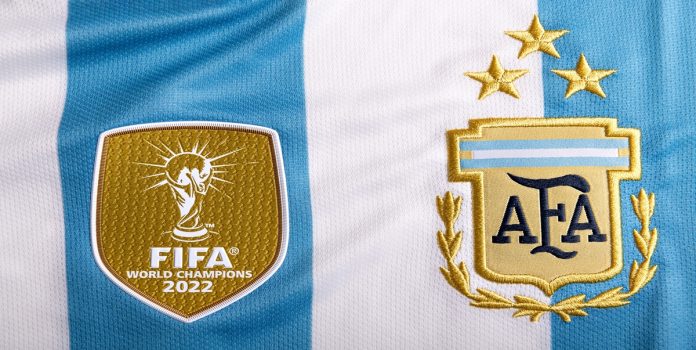 camiseta de 3 estrellas de AFA