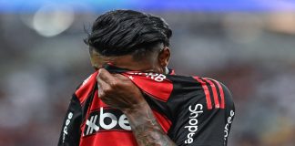 el jugador del flamengo Bruno Henrique