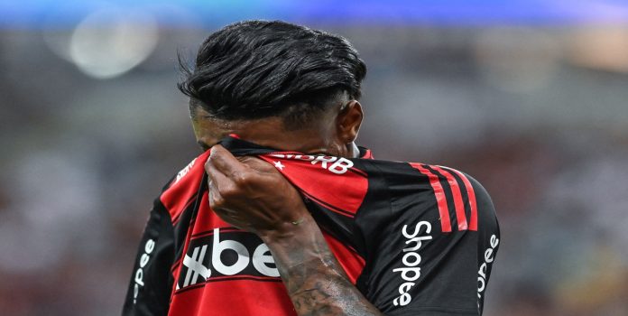 el jugador del flamengo Bruno Henrique