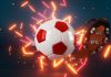 balón de fútbol saliendo de pantalla
