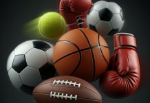 betmgm - imagen con pelotas de deportes