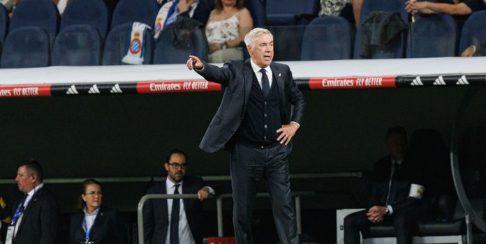 Ancelotti---Brasil Carlo Ancelotti no acepta publicidades de empresas de apuestas.