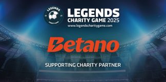 betano será patrocinador de legends charity game