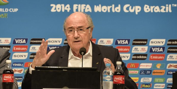 Blatter-Mundial-FIFA Joseph Blatter advierte a los aficionados que se mantengan alejados del Mundial 2026.