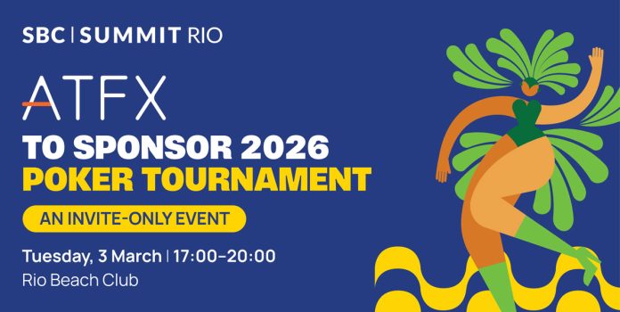 ATFX-SBC-Summit-Rio ATFX patrocinará el torneo de póker de SBC Summit Rio 2026.