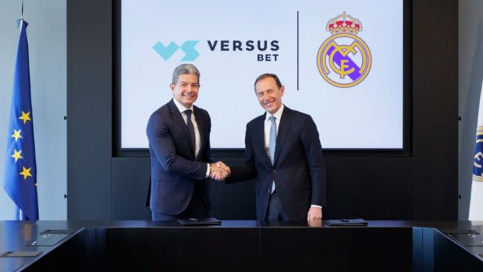 VERSUSbet y el Real Madrid firman una alianza de cinco años para Latinoamérica.