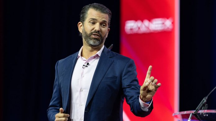 Donald Trump Jr. instó a los fiscales estatales a no atacar los mercados de predicción.