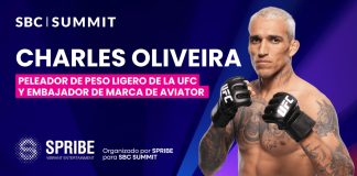 Charles Oliveira, leyenda de UFC, estará en el Super Stage de SBC Summit 2026 charles oliveira