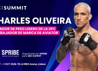 Charles Oliveira, leyenda de UFC, estará en el Super Stage de SBC Summit 2026 charles oliveira
