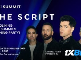 The Script encabezará la fiesta de apertura de SBC Summit 2026 the script