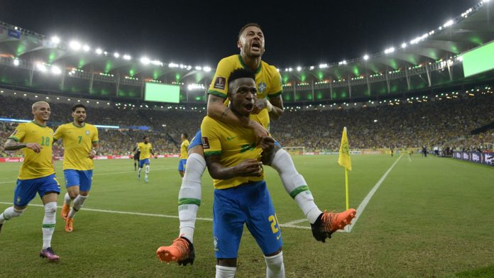 Neymar-Vinicius-Apuestas Neymar y Vinícius Júnior, bajo la lupa por publicidad de apuestas.